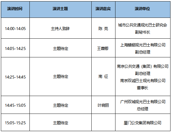 7大會議日程新鮮出爐！CIBE 2020上海國際客車展等您來！(圖31)